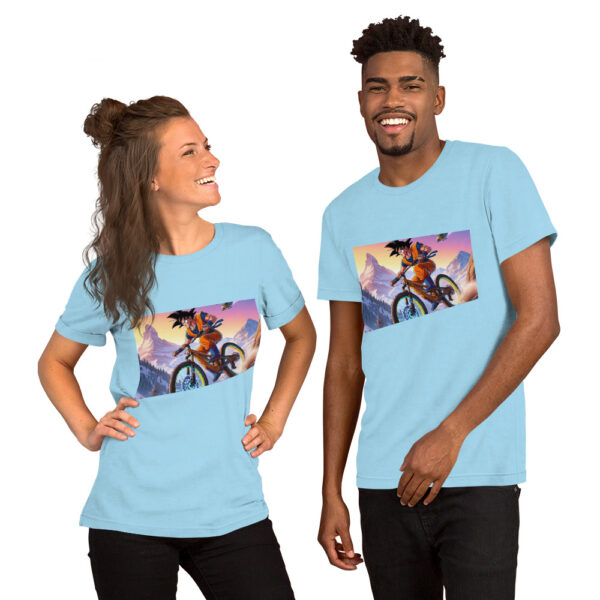 Super Saiyan Mountain Biker Unisex t-shirt - Image 11